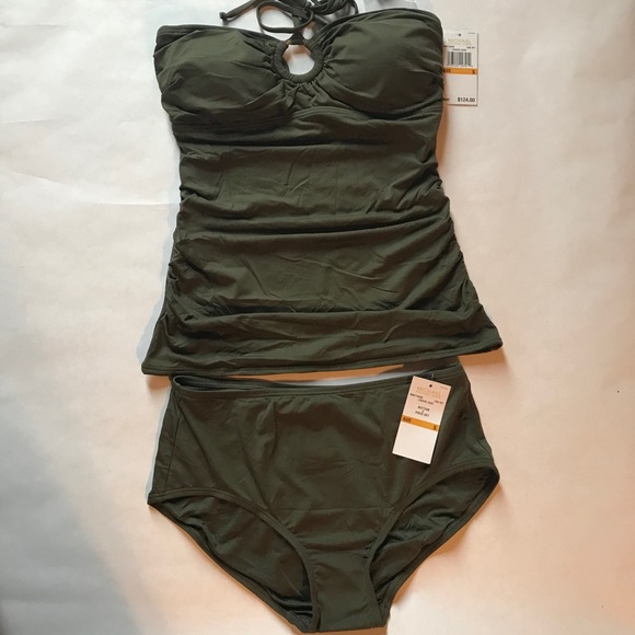MICHAEL Michael Kors Other - Michael Michael Kors Tankini Set Olive
